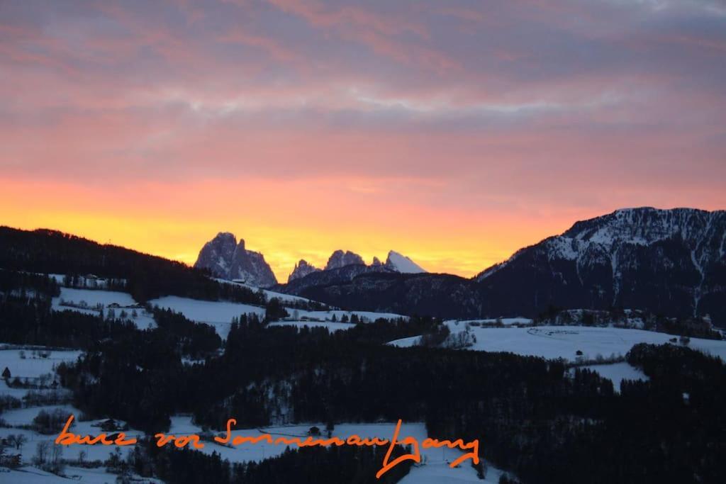 Dolomiten View - South Tyrol Villandro Dış mekan fotoğraf