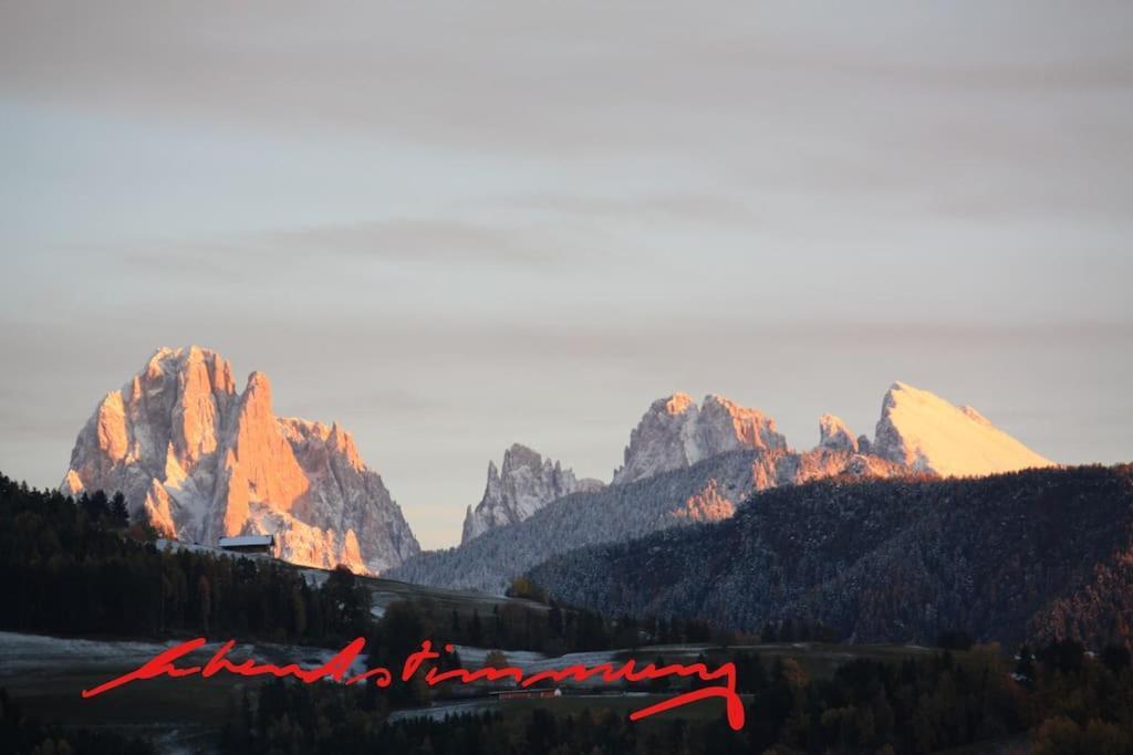 Dolomiten View - South Tyrol Villandro Dış mekan fotoğraf